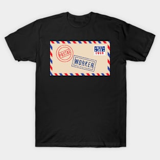 Postal Worker Mail  Post T-Shirt